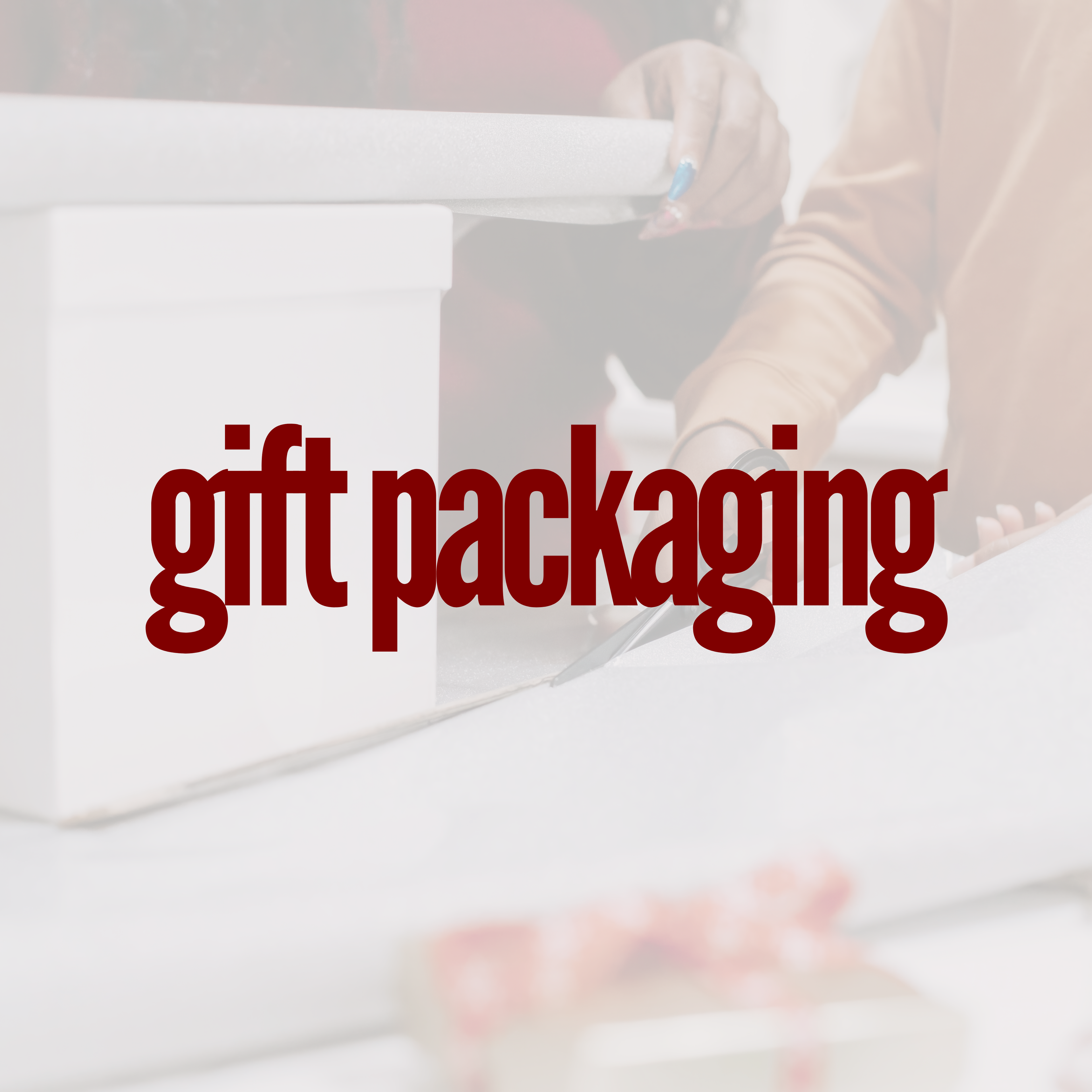 Gift Packaging Only